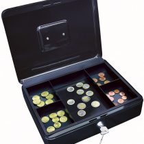 Wedo 145 421H Cash Box in Black Size 4-30.0 x 24.0 x 9.0 cms.