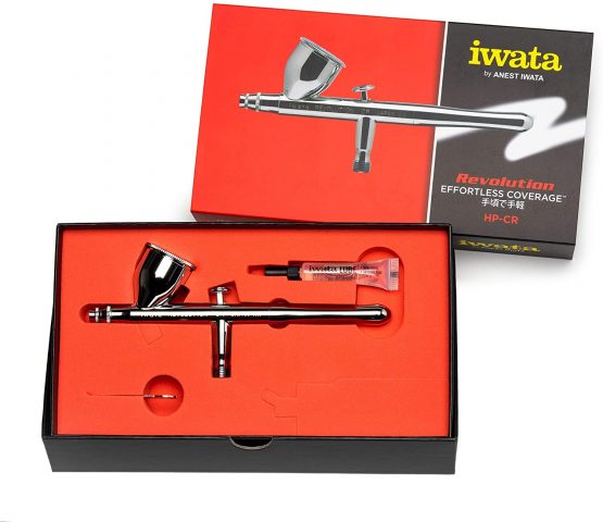 Iwata-Medea Revolution CR Dual Action/Large Gravity Feed Cup - Image 2