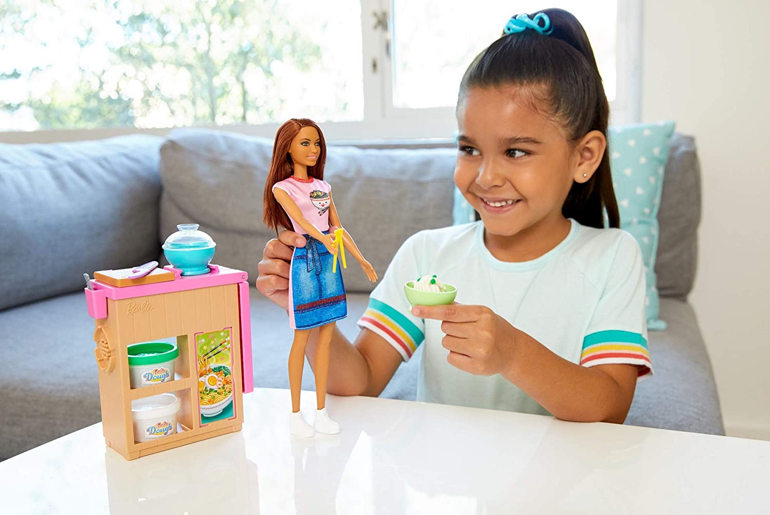 Barbie Noodle Maker Doll and Playset, Multi-color, 12cm x 6cm x 15.2cm - Image 2