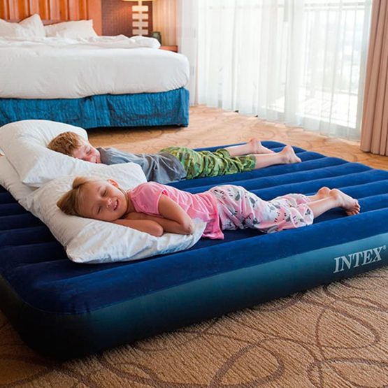 Intex -Inflatable bed Downy Queen double, extra long and wide - Image 2
