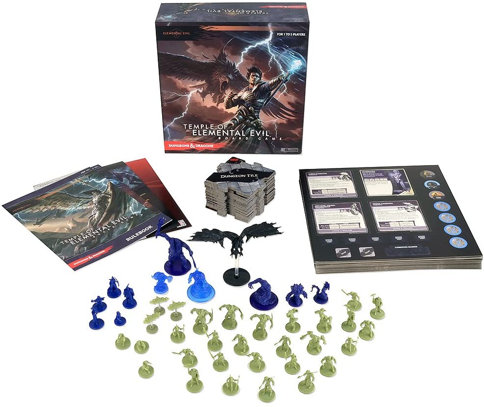 WizKids "D and D Temple of Elemental Evil" Board Game, Multicolor, Large - Image 2