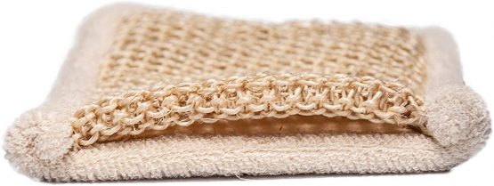 Bamboo and Natural Sisal Massage Mitt, Exfoliation and Cleansing Glove with Ultra-Soft Bamboo and Sisal Fibres - Image 2