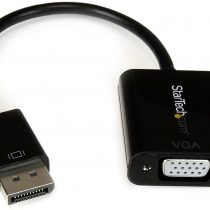 StarTech Adaptateur DisplayPort vers VGA - Pack de 5 Adaptateurs DisplayPort vers VGA - Dongle Adaptateur Convertisseur Actif Vidéo DisplayPort (Display/DP) Mâle 1.2 vers VGA Femelle (DP2VGA3X5)