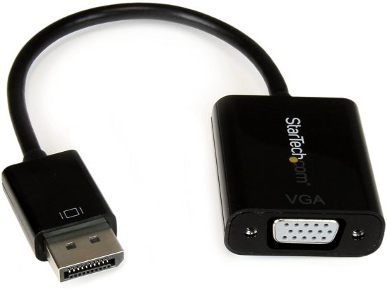 StarTech Adaptateur DisplayPort vers VGA - Pack de 5 Adaptateurs DisplayPort vers VGA - Dongle Adaptateur Convertisseur Actif Vidéo DisplayPort (Display/DP) Mâle 1.2 vers VGA Femelle (DP2VGA3X5)
