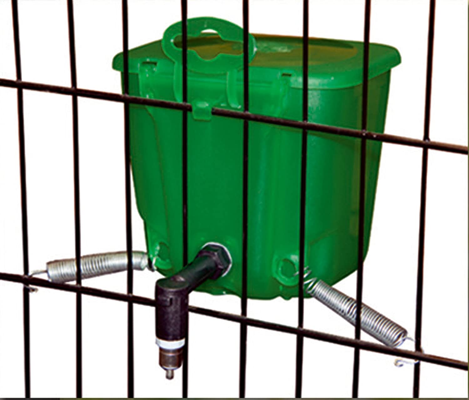 Kerbl Rabbit Plastic Drinking Trough, 500 ml, Green, 500 ml (Pack of 1) - Image 3