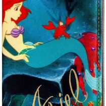 Disney Ariel The Little Mermaid Green Coin & Card Clutch Purse