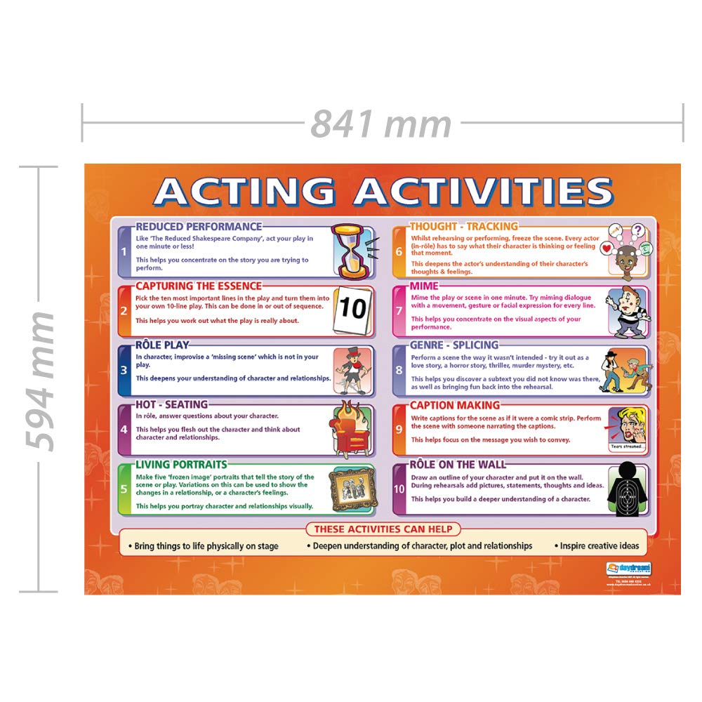 Daydream Education Acting Activities, 85L x 59.4W cm - Image 2