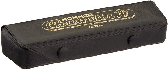 Hohner 253 Chrometta 10 Harmonica, Key Of C Major - Image 3