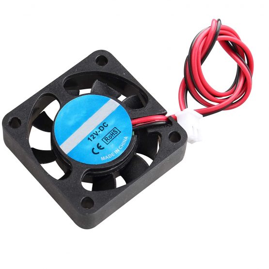 Jopto 5Pcs 3D Printer Fan 12V DC Mini Quiet Cooling Fan 40 x 40 x 10mm with 28cm Cable Compatible with 3D Printer Extruder Hotend Makerbot MK7 MK8 CPU Chip Arduino - Image 2