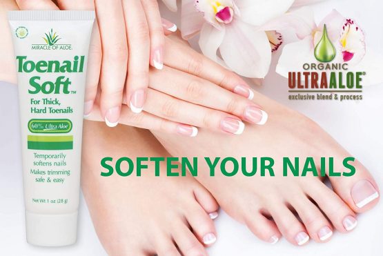 Miracle of Aloe, Toenail Soft 60% UltraAloe Temporary Nail Softening Cream 28.3g - Image 4