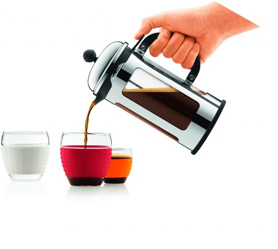 Bodum 01-11142-10 Coffee Press Beaker, No Spout, Borosilicate Glass - 4-Cup (0.5 L), Transparent - Image 3