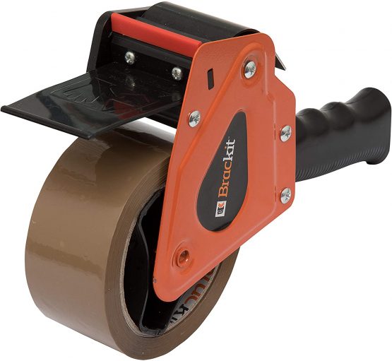 MT2259 - Brackit Brown Packaging Tape with Dispenser, 48mm x 66m, Pack of 6 Rolls – Strong Heavy Duty Packing Tape for Regular Use or Moving – Easily Seals Your Parcels and Boxes - Image 3
