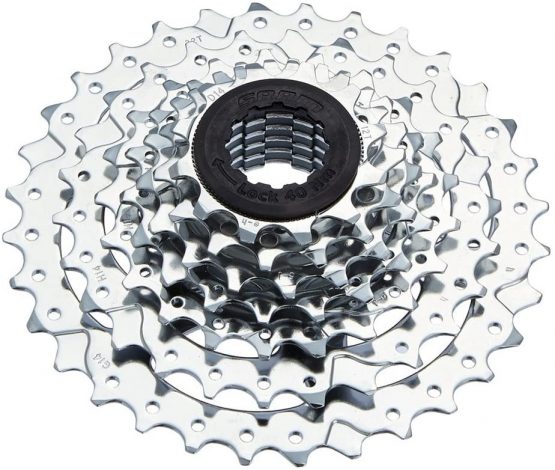 Sram 143345 Cassettes PG730 7 Speed Cassette - 12-32T, Metallic