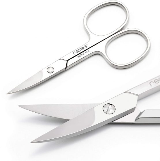 REMOS Nail Scissors Stainless [INOX] 9.5cm - for Fingernails & Thin toenails - Image 4