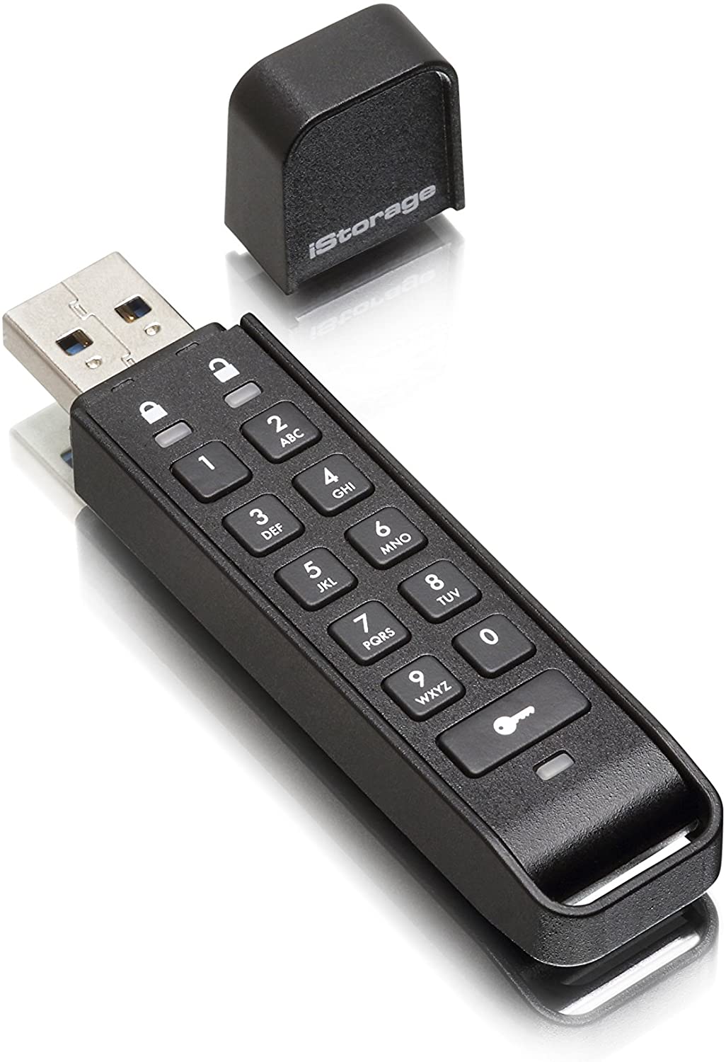 iStorage datAshur Personal2 32 GB - Secure Flash Drive - Password Protected - Portable - Military Grade Hardware Encryption - Image 2