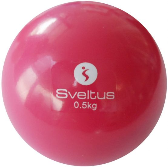 Sveltus Weighted Exercise Ball, Pink - 500g