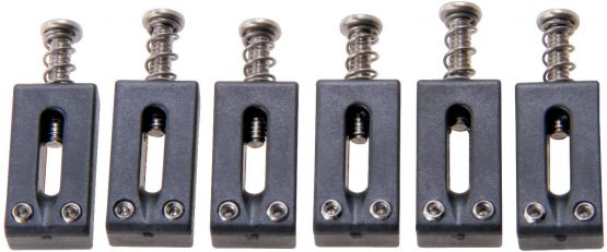 Graph Tech String Saver PS 8000-F0 - Originals Strat & Tele Style Saddles - 2 3/16" Spacing - Image 2