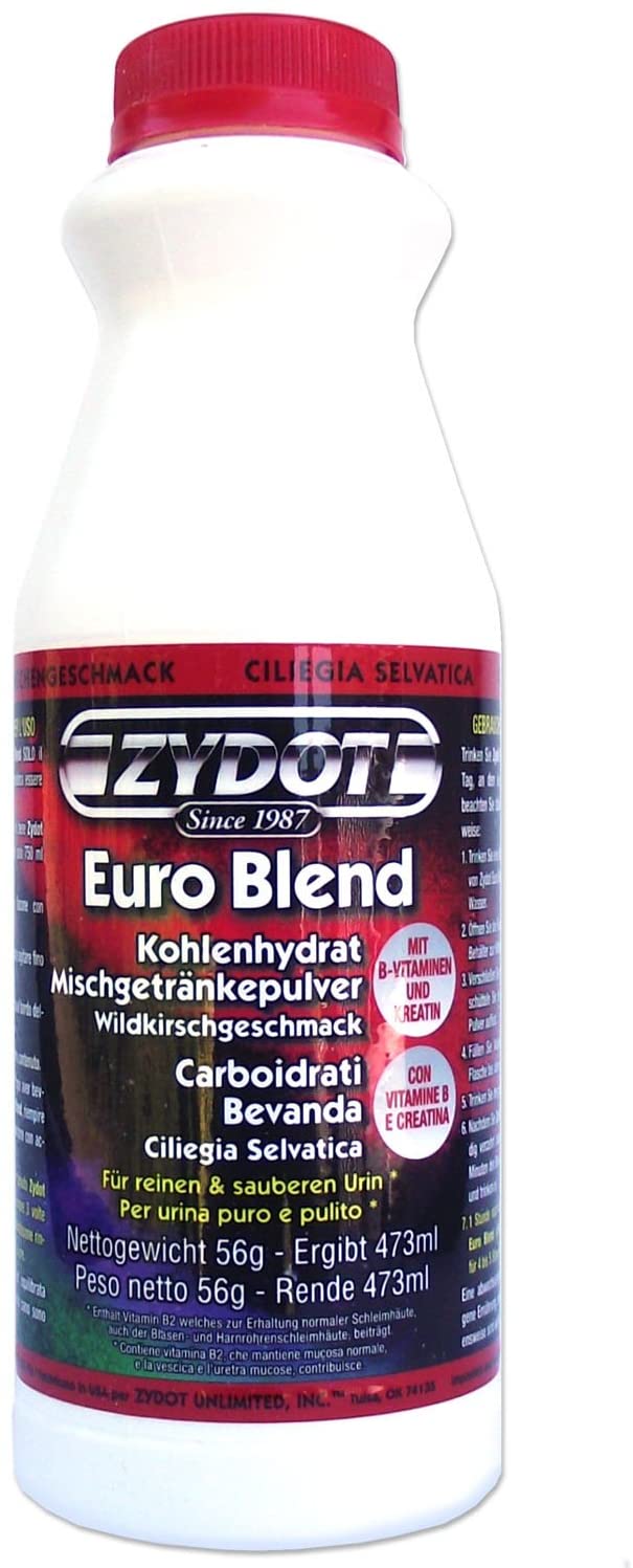 Zydot Euro Blend Detox Drink Mix Wild Cherry Flavour, 473 ml (Pack of 1)