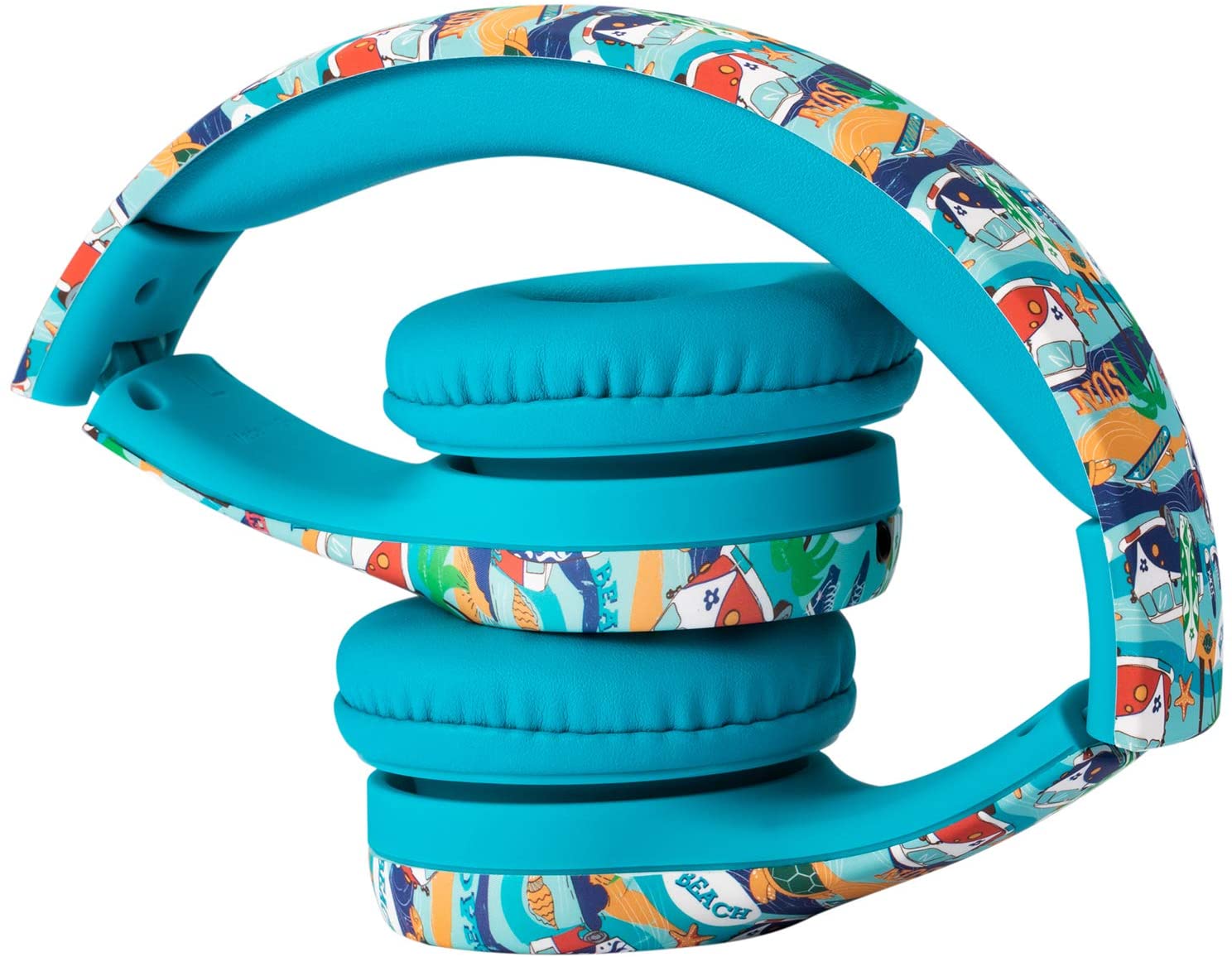 Snug Play+ Kids Headphones with Volume Limiting for Toddlers (Boys/Girls) - Beach - Image 3