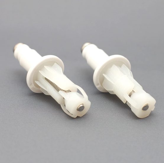 Roca Dama WC Toilet Seat Bar Hinge and Top Fixings White - Image 4