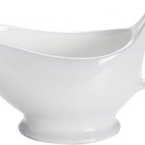 Maxwell & Williams White Basics Gravy Boat, Porcelain, White, 400 ml (13.5 fl oz)