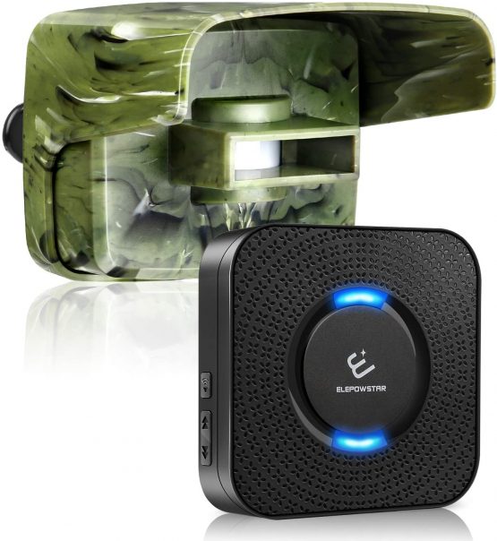 Driveway Alarm, ELEPOWSTAR Long Range Wireless Outside