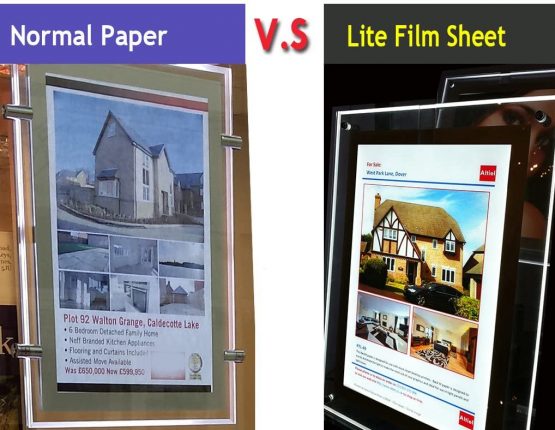 RTL49 - A3 x 50 sheets for any Inkjet & Laser Printers (Copiers) - Back lit Paper / Lite Film ® for LED Light Pocket / LED Light Panel / LED Lightbox - £66.00 + vat and Next day delivery is available - Image 2