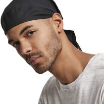 Urban Classics Biker Bandana Flat Cap, Black (Black 00007), One Size