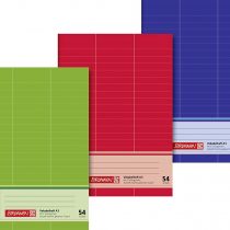 Brunnen Vocabulary Book (A5, 32 Sheets, Ruled, 3 Columns, 54 ruling), Pack of 1, 1043925