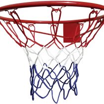 Best Sport Basketball Ring and Net - Multi-Colour, 45 cm
