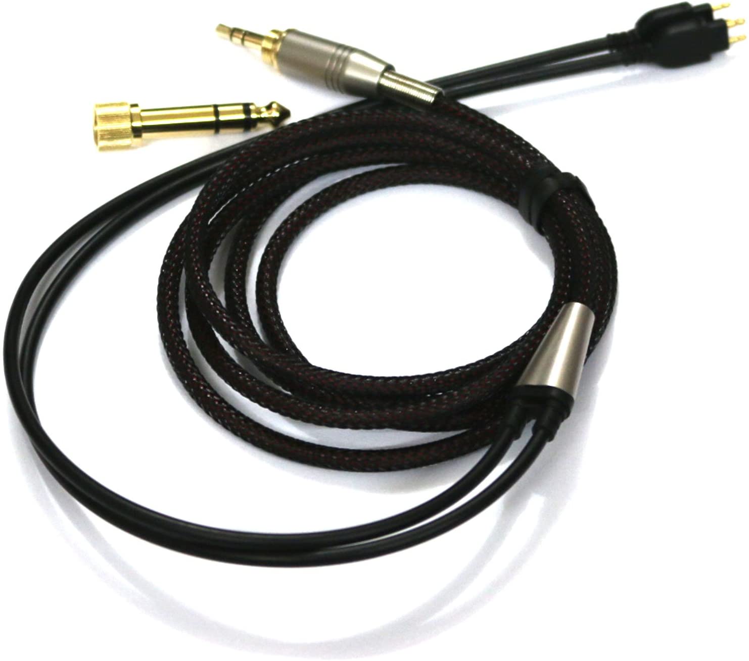 ABLET Replacement Audio Upgrade Cable for Sennheiser HD650, HD600, HD580, HD58X, HD660S, Massdrop HD6XX Headphones 1.5meters/4.9feet