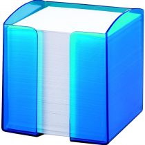 Durable Radiance Radiance Noteholder Plastic with 90x90mm Notes Translucent Blue Ref 1701682540