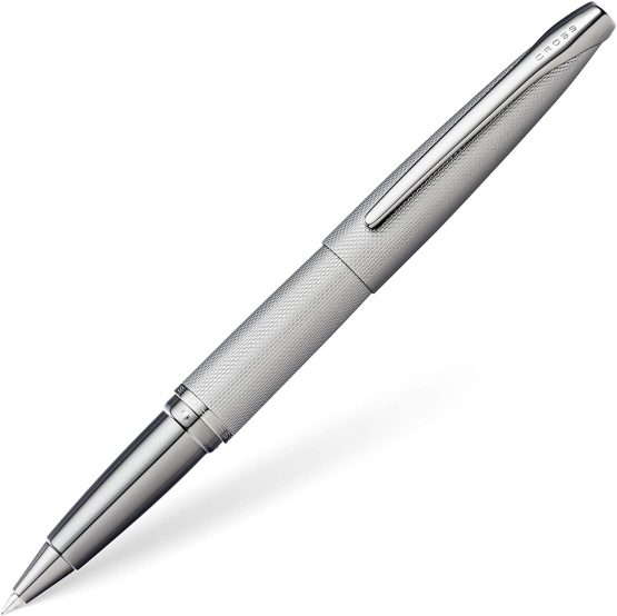 Cross ATX Sandblasted Titanium Gray Rollerball Pen, Titanium Grey, 885-46