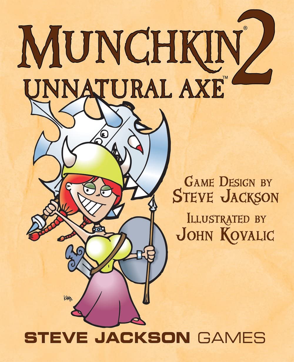 Steve Jackson Games - Munchkin: Expansion 2 Unnatural Axe - Board Game, Multicolor, 2.5 x 3.5 inches - Image 2