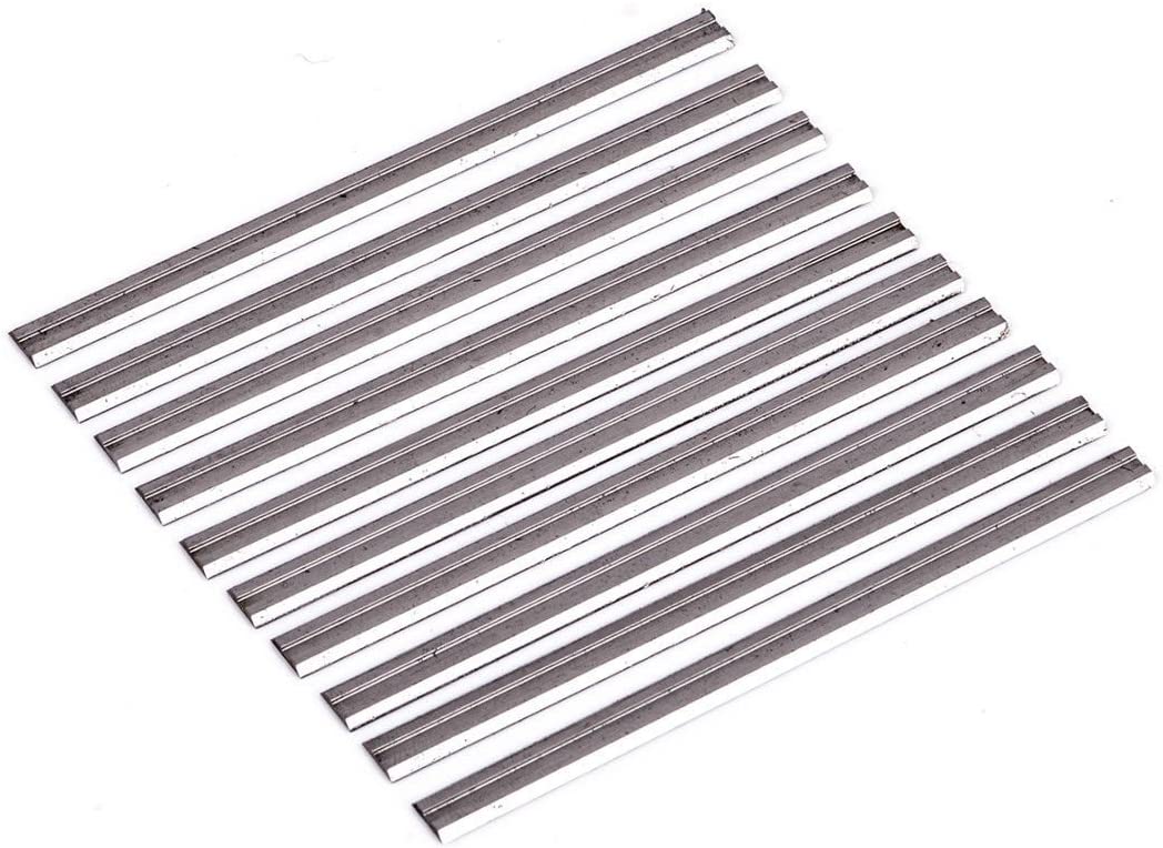Box of 10 x 82mm Carbide TCT Planer Blades for DeWalt DW677 Bosch PHO15-82 Bosch PHO20-82 BNIP Planer Reversible Knives - Image 2