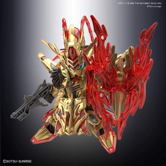 BANDAI Spirits Gundam Sangoku Soketsuden Zhou Yu Akatsuki SD Model Kit - Image 4