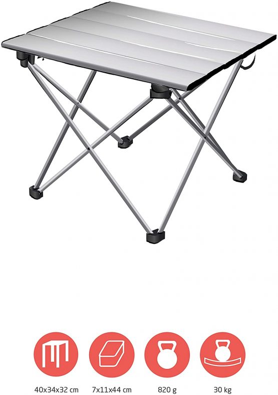 Grand Canyon TUCKET TABLE MINI - camping table - aluminium - aluminium (silver) - Image 2