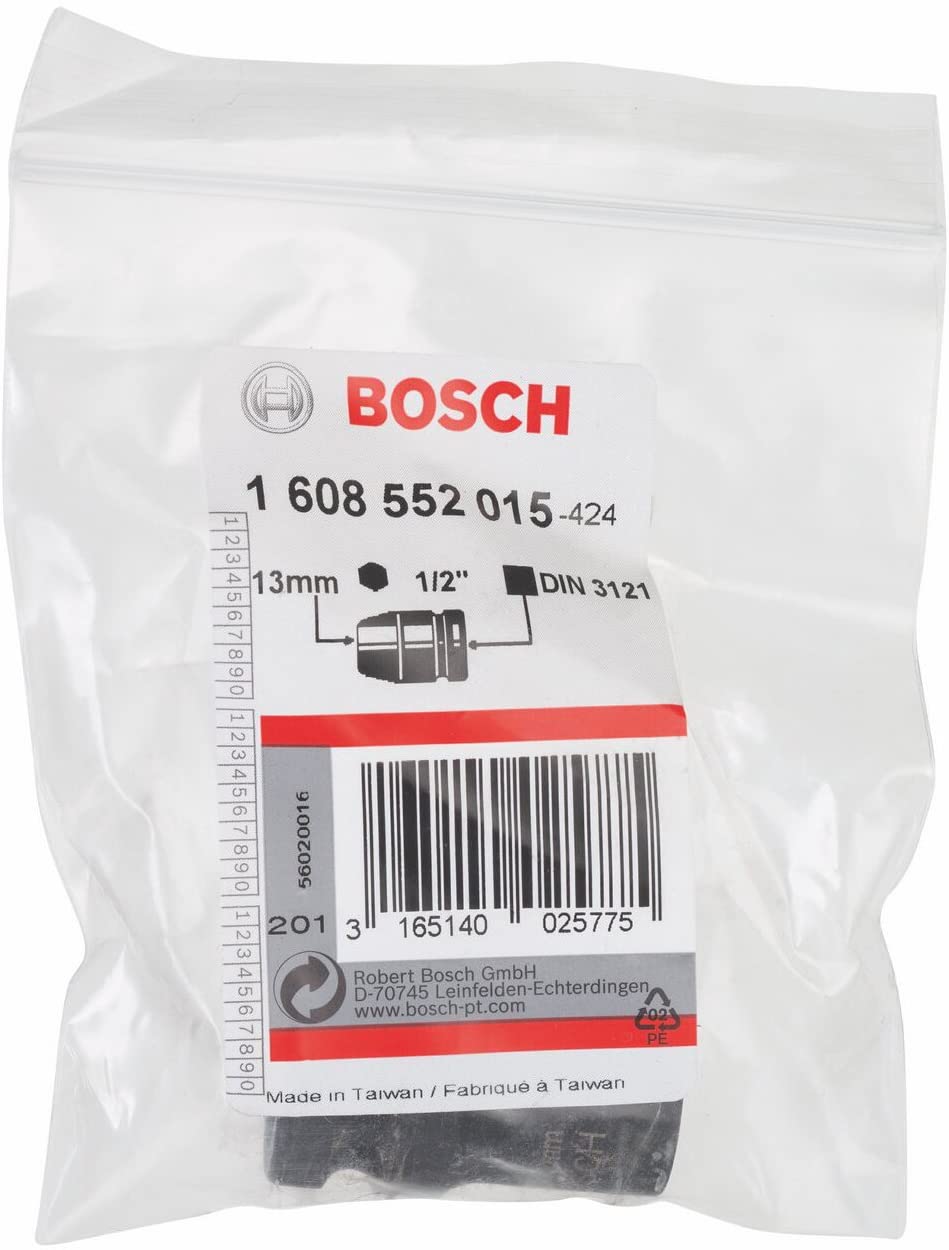 Bosch 1608552015 Socket for Impact Wrenches, White, 13mm x M8 - Image 2