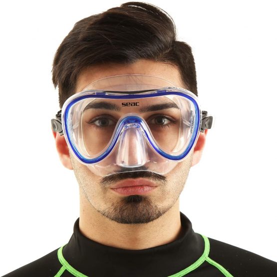 Seac Salina monolens silicone mask ideal for diving, snorkeling and swimming - Image 2