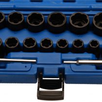 BGS Special Socket Set / Screw Extractors | 12.5 mm (1/2) Drive | 8 - 27 mm | 16 pcs. (BGS 5269