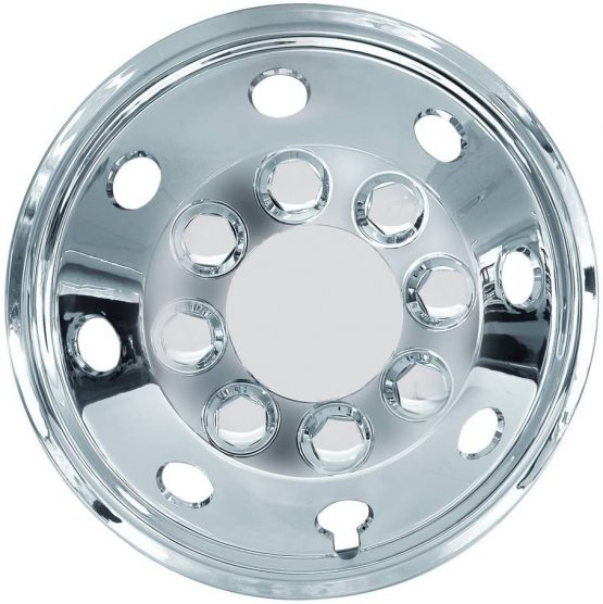 Carpoint 2210203 Wheel Cover Set 16 Chrome Cone-Shaped - Car Wheel Trims (Set of 4)