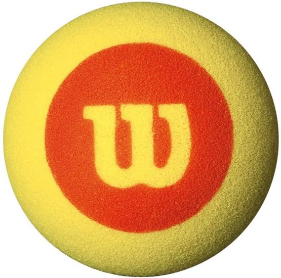 Wilson Starter Foam Tennis Balls, Yellow/Red - Image 2