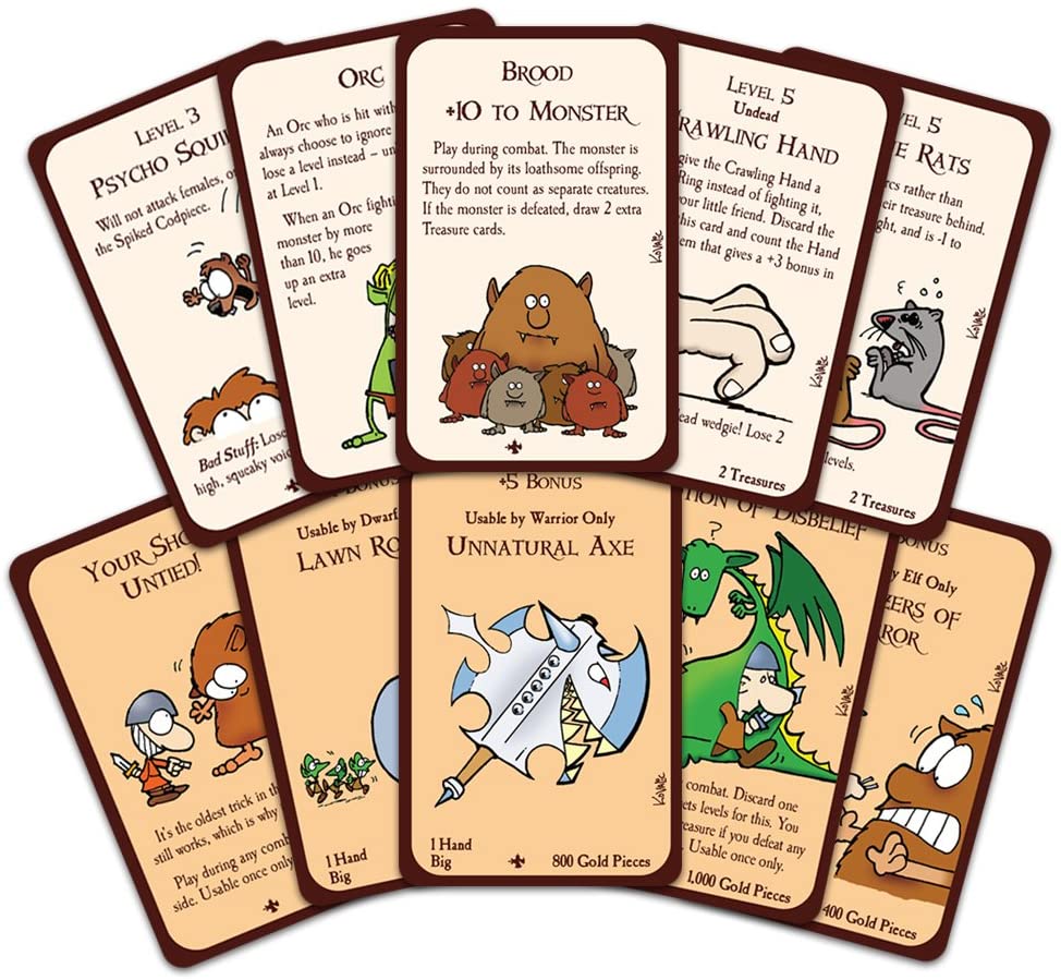 Steve Jackson Games - Munchkin: Expansion 2 Unnatural Axe - Board Game, Multicolor, 2.5 x 3.5 inches - Image 4