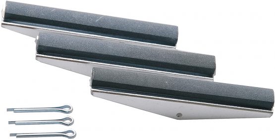 BGS 1258 | Replacement Jaws for Honing Tool, BGS 1157 | Jaws 75 mm | K 280 | 3 pcs.