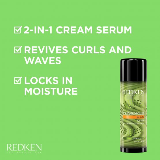 REDKEN | Curvaceous | Sculpt and Shine Cream-Serum | For Curly Hair | 150ml - Image 2