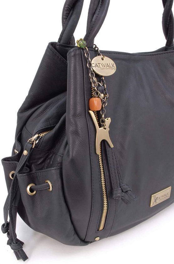 Catwalk Collection Handbags - Women's Leather Tote/Shoulder Bag - CAZ - Image 3