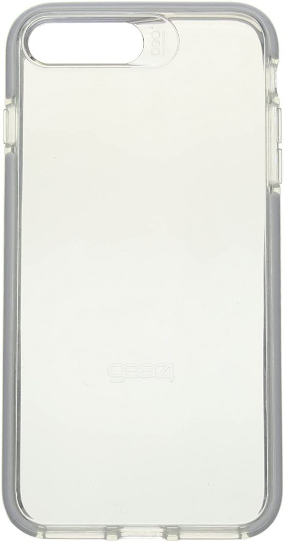 GEAR4 Piccadilly Designed for iPhone 7+, iPhone 8+ Case, Advanced Impact Protection by D3O - Silver