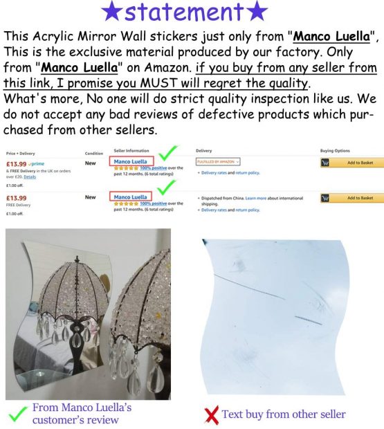 3D Wavy Mirror Wall Stickers, 6PCS Mirror Art DIY Home Decorative Acrylic Mirror Wall Sheet Plastic Mirror Tiles for Home Living Room Bedroom Sofa TV Setting Wall Decoration Decor Decal - Image 4