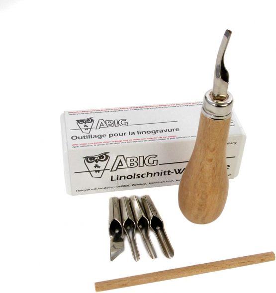Abig Lino Cutting Set - Wooden, QAQLCS (Packaging may vary)