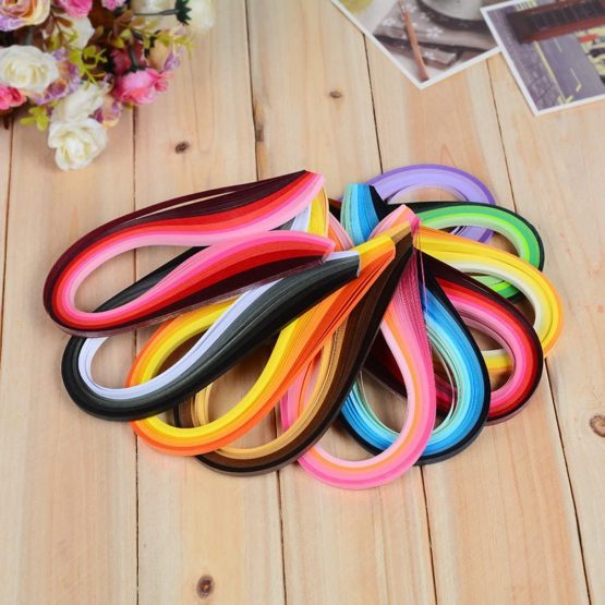 Beginners Handcraft Paper Strips Quilling Tools Kit, 18 Kinds Tools and 900 Strips Paper All-in-one - Image 2